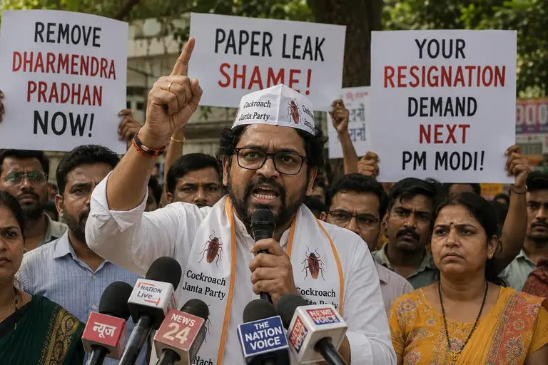 ‘Your Resignation Demand Next’: Cockroach Janta Party’s Abhijeet Dipke Warns PM Modi Amid Push to Remove Dharmendra Pradhan